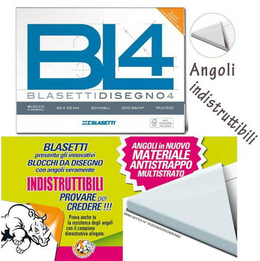 Blasetti - Bl4 Blocco 20Ff Lisci 24X33 6173