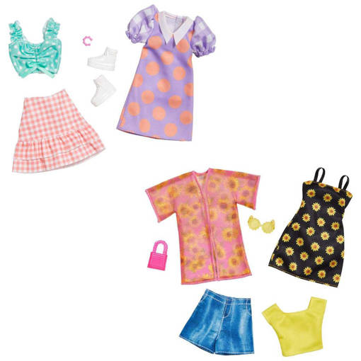 Mattel - Barbie - Barbie Outfit 2-pack Ass.to GWF04