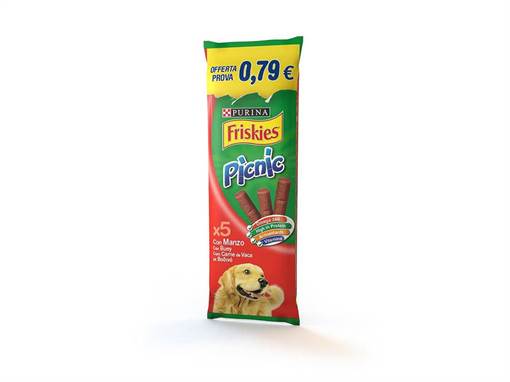 Purina Friskies Snack Cane Picnic, Manzo , 42 gr