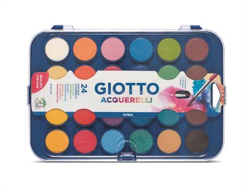 Fila - Giotto - Acquerelli 24 colori F352400