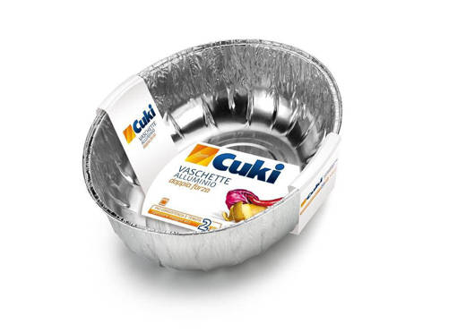 Cuki Vaschette Alluminio e 1 G, Pollo Arrosto, 2 pezzi