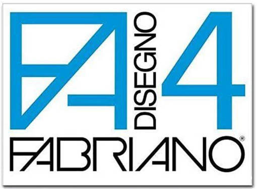 Fabriano - Album da Disegno F4 33 x 48 cm Ruvido 20 Fogli 220 gr/m2