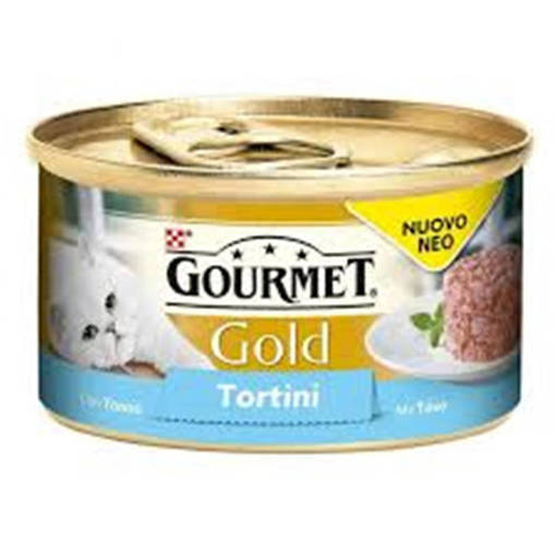 Purina Gourmet Gold TORTINI  con TONNO 85GR