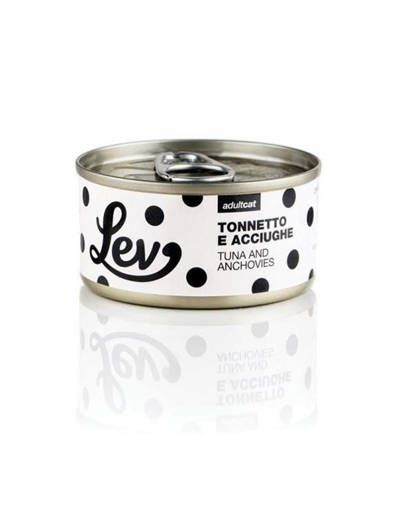 Lev Gatto Tonnetto E Acciughe Lattina 70G