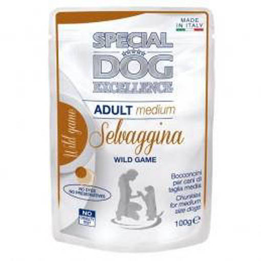 Special Dog Excellence Buste 100 gr, Adult Medium Selvaggina 