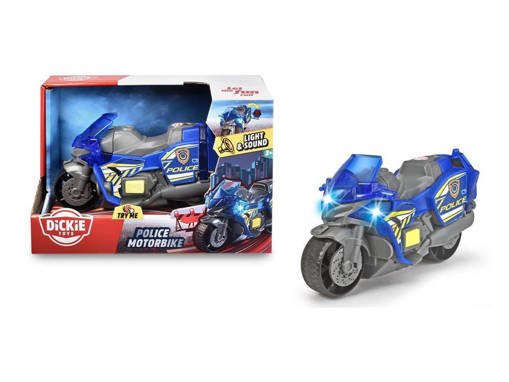 Simba - City Heroes Moto Police cm. 15 con luci e suoni 203302031