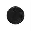 Luminarc Piatto Opale Piano Feston Nero Cm25