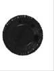Luminarc Piatto Opale Piano Feston Nero Cm25