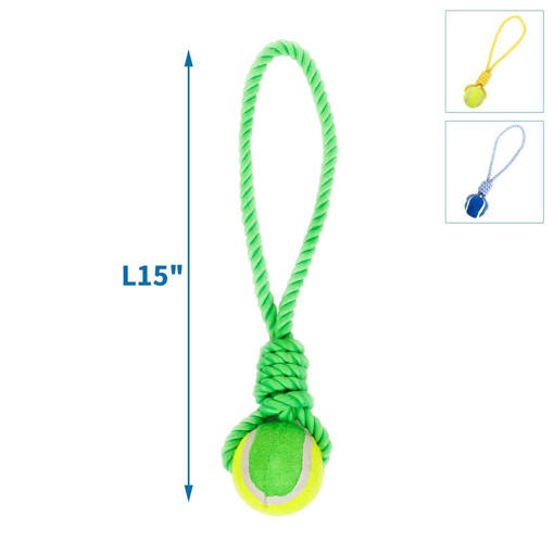 Nobleza Palla da tennis con corda in cotone  L38cm