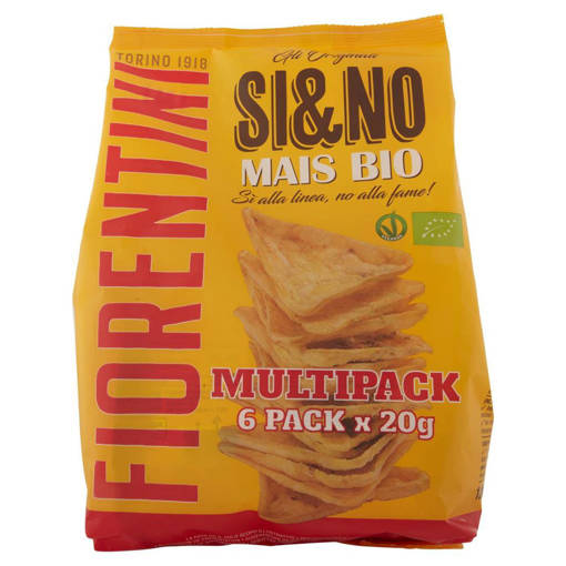 Fiorentini Multipacco Bio Si&No Triang. Mais (6X20G)