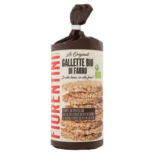 Fiorentini Bio Gallette Farro Sottili 120G