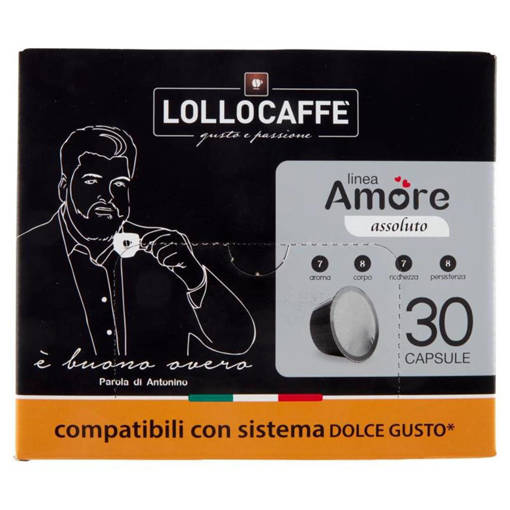 Lollo Box Capsula Assoluto 30pz. " NESCAFE' DOLCE GUSTO "