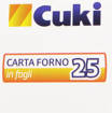 Cuki Carta Forno in Fogli, 25 Fogli 33x38 cm, 9,5 metri