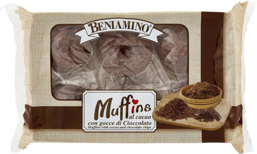 BENIAMINO MUFFIN CIOCCOLATO GR.240X14