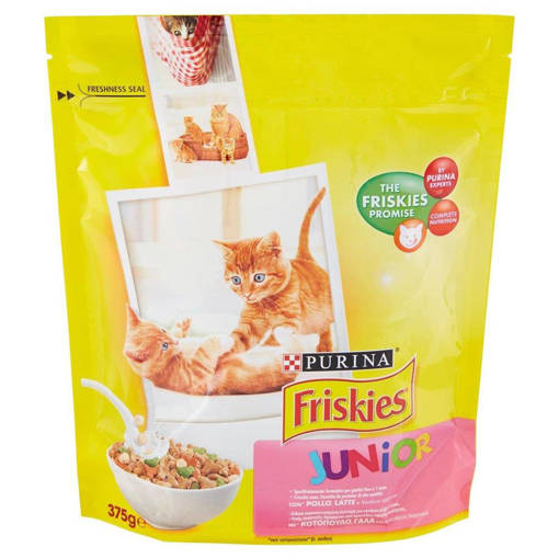 Purina Friskies Crocchette Gatto Junior, 375 gr