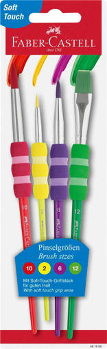 Faber Castell - Pennelli Soft set 4 Bl 481600