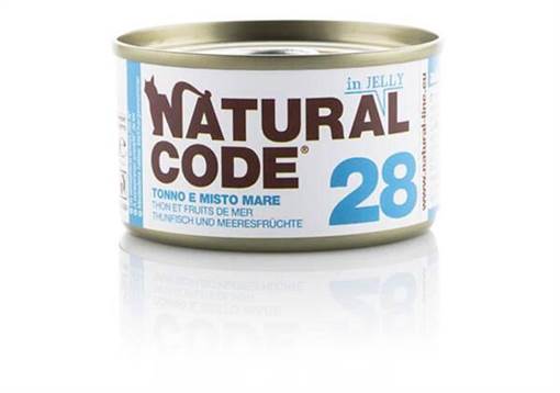Natural Code 28 Tonno E Misto Mare, Lattina 85G