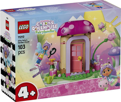 Lego Gabby's Dollhouse 11212 La casa in giardino di Gattina Fatina