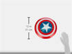 Rubie's Scudo Capitan America