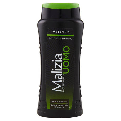Malizia Uomo Vetyver Gel Doccia Shampoo 250 ml