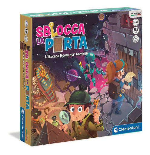 Clementoni - Giochi Di Società - Sblocca la Porta 16155