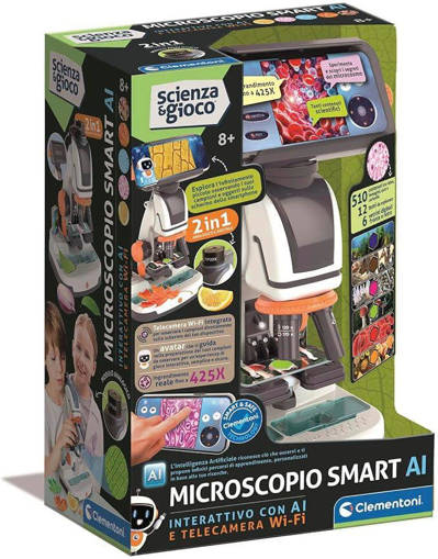 Clementoni - Scienza & Gioco Lab - Explorer Scope Microscopio IA 19387