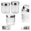 Dc Casa Barattolo Vetro 900Ml 11.2X11.2X12.8Cm