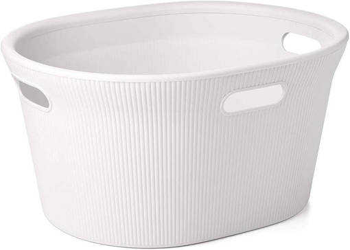 TATAY CESTA PBIANCHERIA 35L BAOBAB BIANCO PERG.    (IN POLIPROPILENE, BPA FREE)
