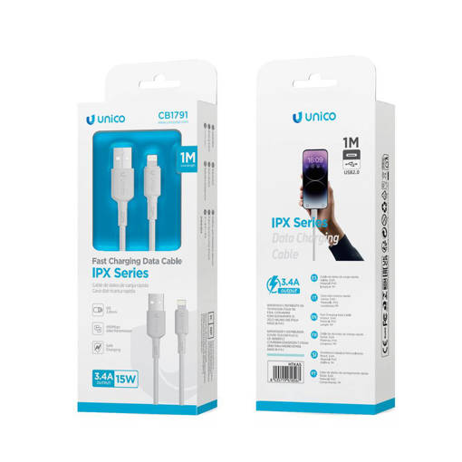 Unico A-L 3.4A PVC filo tondo iniezione 1m