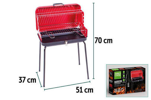 BBQ RETTANGOLARE RICHIUDIBILE