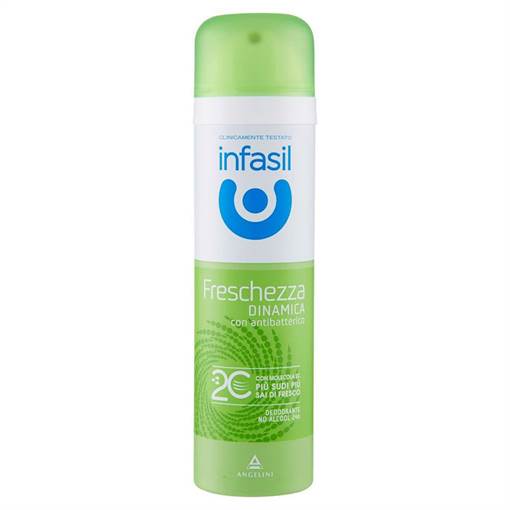 infasil Freschezza Dinamica Deo150MLSpray con antibatterico