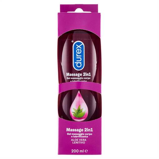Durex Gel Massage 2 In 1 Aloe Vera - 200 ml
