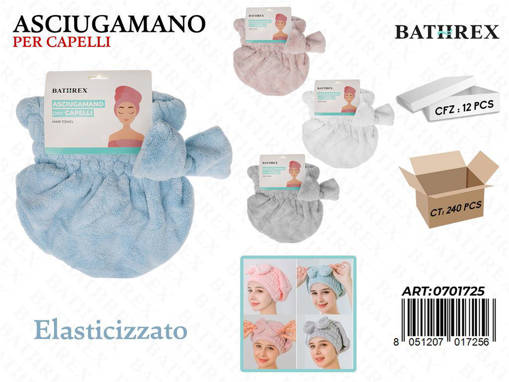 Bathrex.Asciugamano Per Capelli