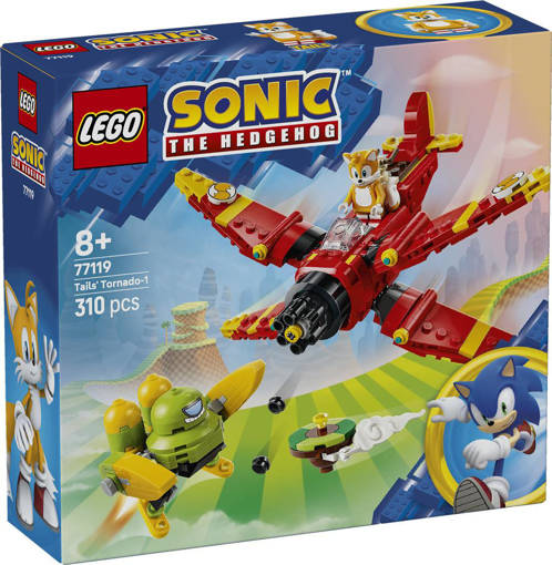 Lego Sonic 77119 Tornado-1 di Tails