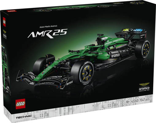 Lego Technic 42240 Aston Martin Aramco AMR25 F1® Car