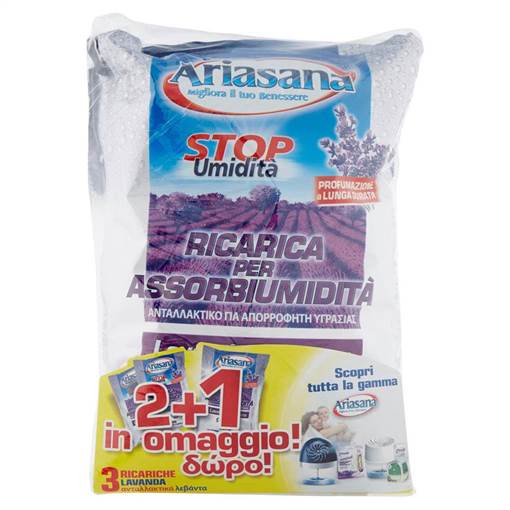 Ariasana Ricarica per Assorbiumidità 2+1 Lavanda    2400731