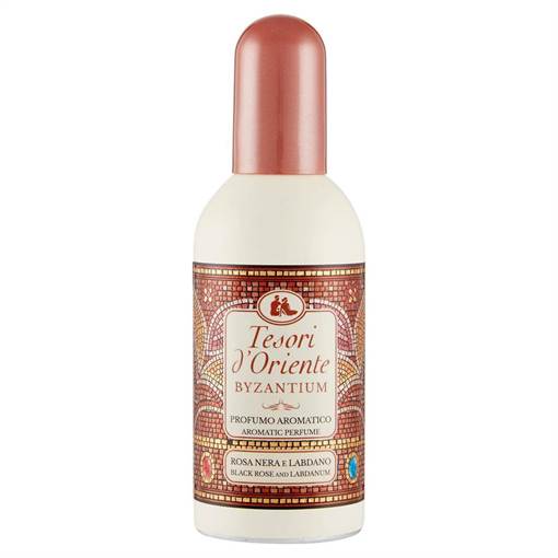 Tesori d'Oriente Byzantium Profumo Aromatico Rosa Nera e Labdano 100 ml