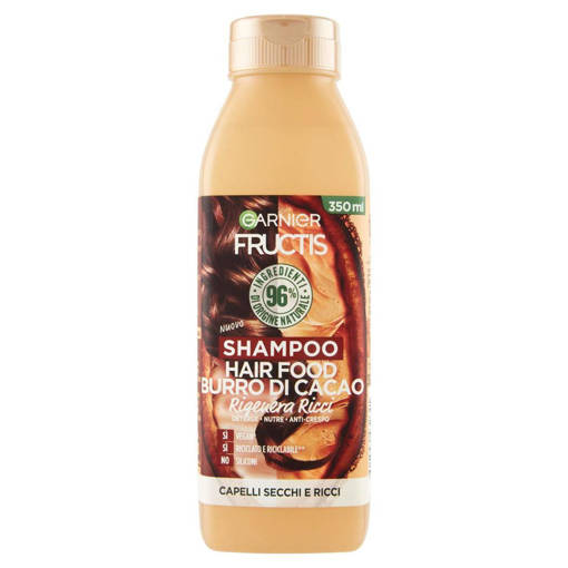 Fructis Hair Food Shampoo Burro Di Cacao 350 ml
