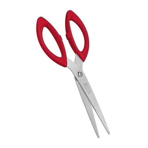 Metaltex Forbici Inox Manico Plastica Bazar, 1 pezzo, Colori Assortiti