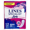 Lines Specialist Lady Maxi Assorbenti Per Incontinenza 12 Pezzi,  Dispositivo Medico