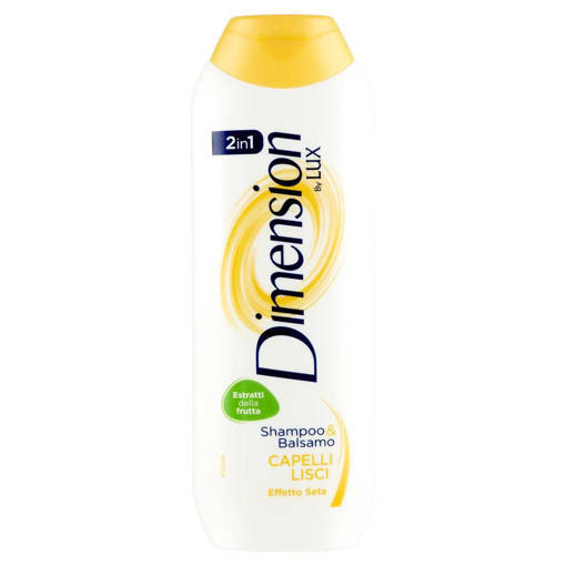 Dimension Shampoo & Balsamo 2in1 Capelli Lisci Effetto Seta 