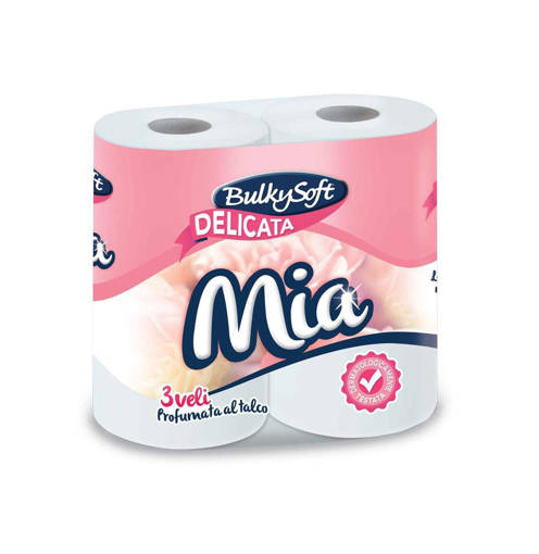 carta igenica Mia 4 rotoli bulkysoft