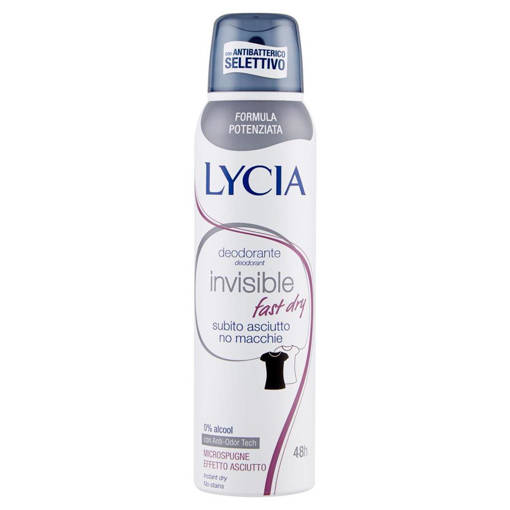 Lycia invisible Fast Dry deo spray 150 ml