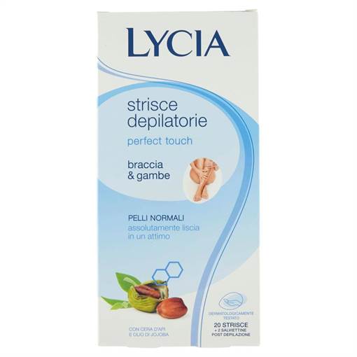 LYCIA STRISCE DEPILATORIE BRACCIA E GAMBE PERFECT 20PZ