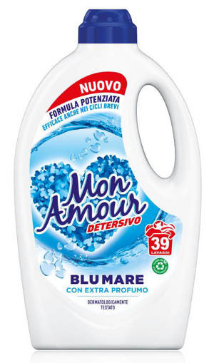 Mon Amour Detersivo 39 Lavaggi 1560ml Fresh Blue