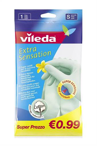 Vileda Guanti Extrasensation Misura Piccola