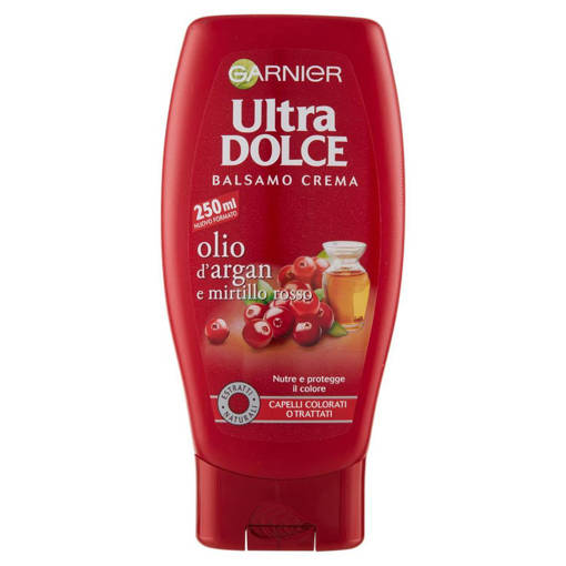 Ultra Dolce Balsamo 250 ml ARGAN E MIRTILLO ROSSO