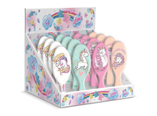 Setablu Spazzola Capelli Unicorno Ovale
