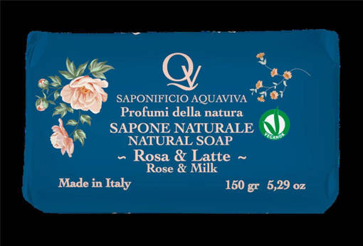 Aquaviva Saponetta Rosa&Latte 150 gr