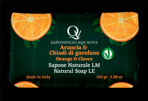Aquaviva Saponetta Arancia & Chiodi Di Garofano 150 gr
